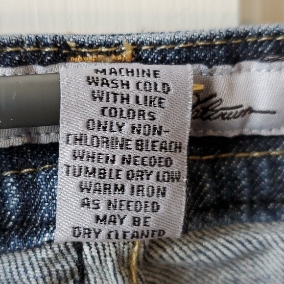 CHICO'S PLATINUM BOOTCUT JEANS SIZE 1 SHORT (WOMEN'S SIZE 8) - Picture 5 of 6